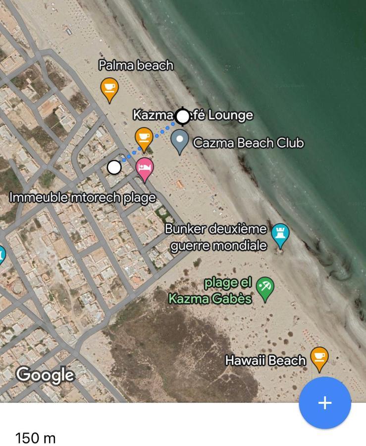 Dar Almasyaf, Maison Bord De Mer Gabes Bagian luar foto